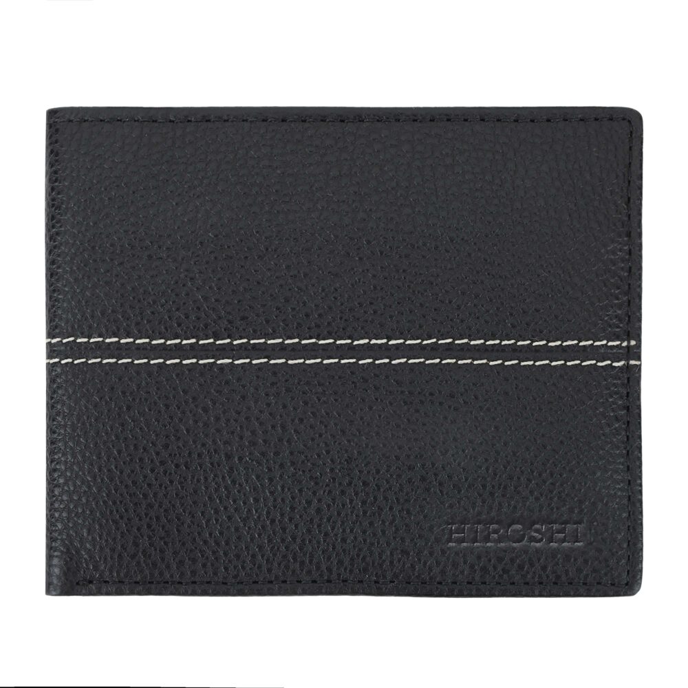 Black Bi Fold Stylish Wallet - Image 5