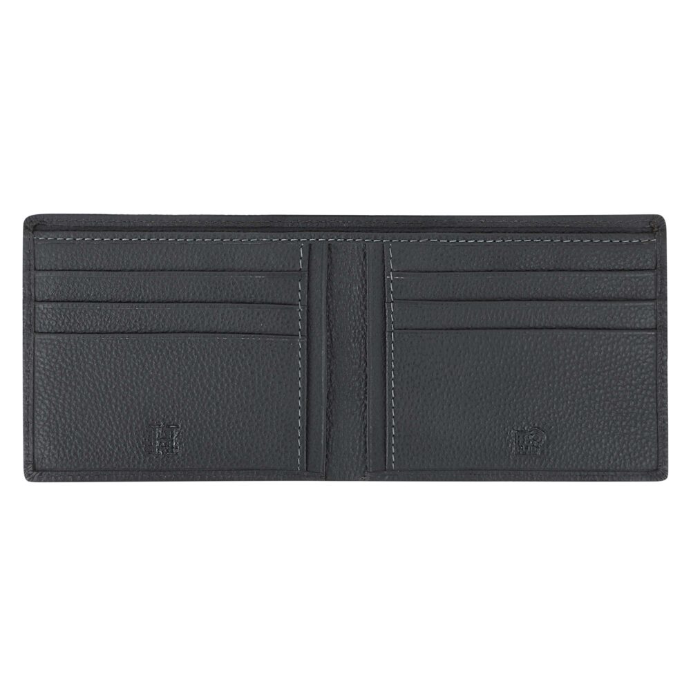 Grey Bi Fold Stylish Wallet - Image 7