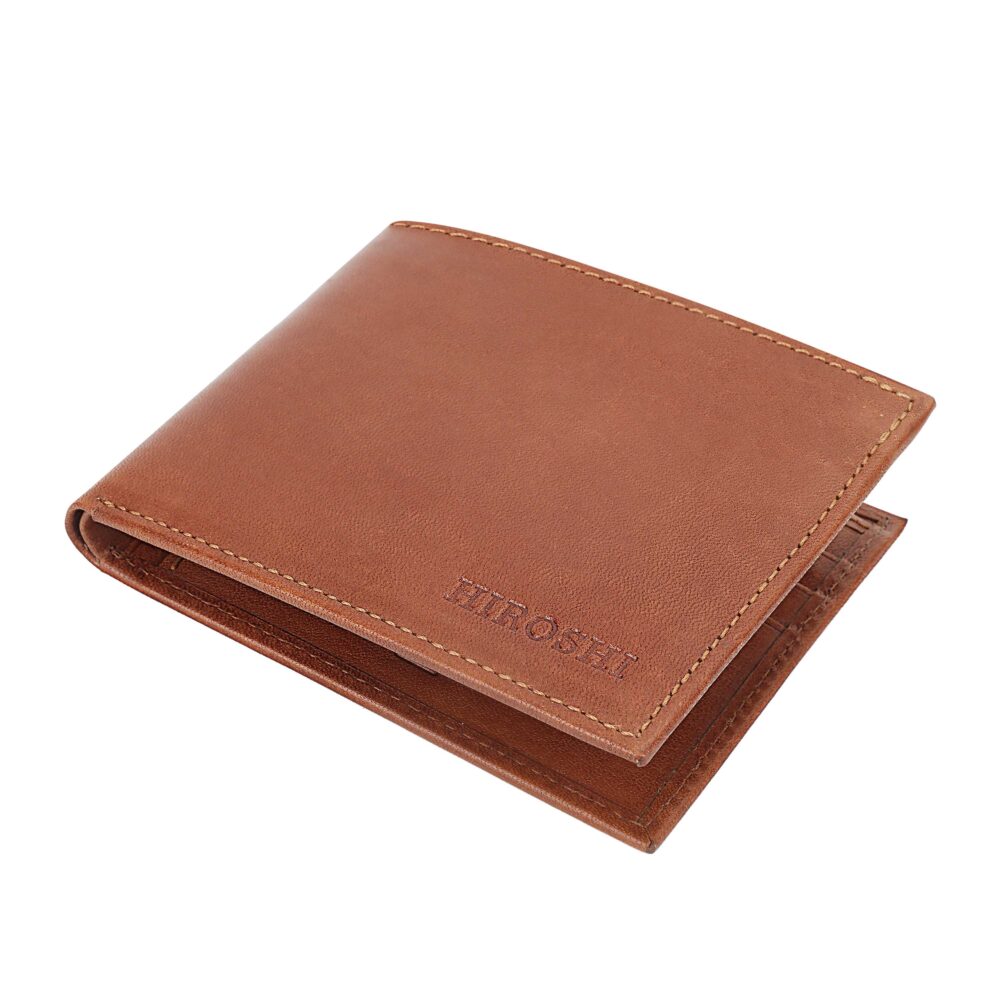 Tan Bi Fold Wallet - Image 8