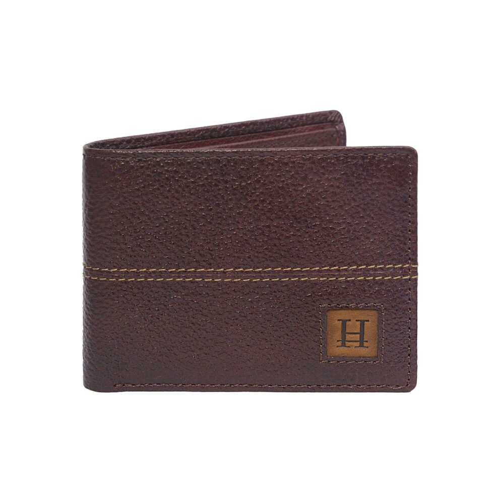 Polo Brown Bi Fold Wallet