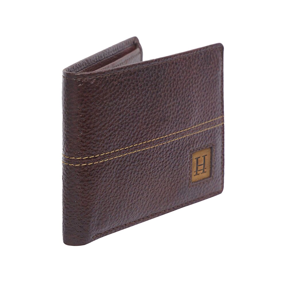 Polo Brown Bi Fold Wallet - Image 2