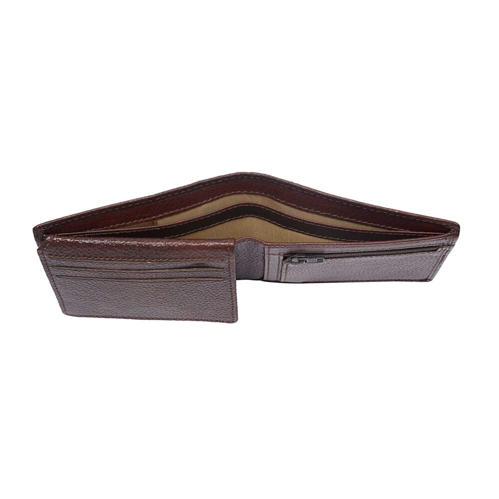 Polo Brown Bi Fold Wallet - Image 6