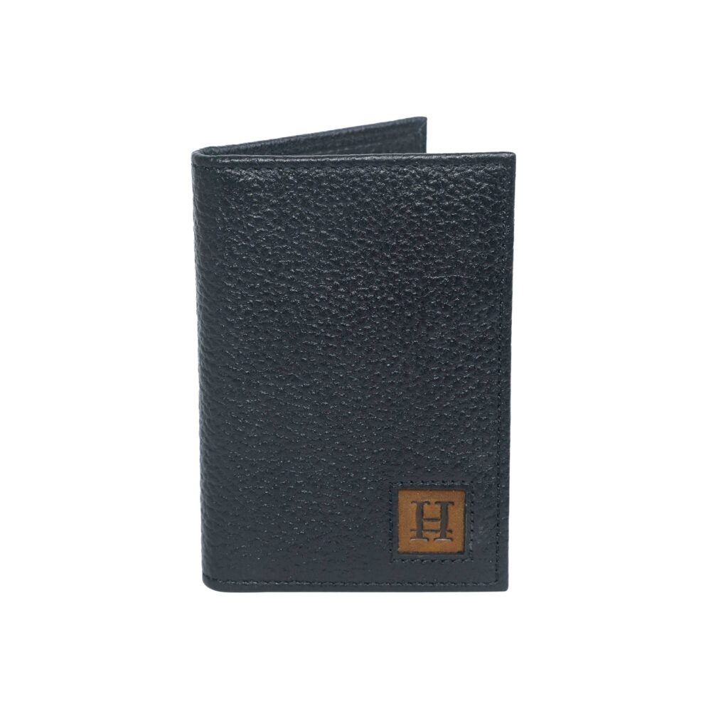 Denver Black Bi Fold Business Wallet - Image 2
