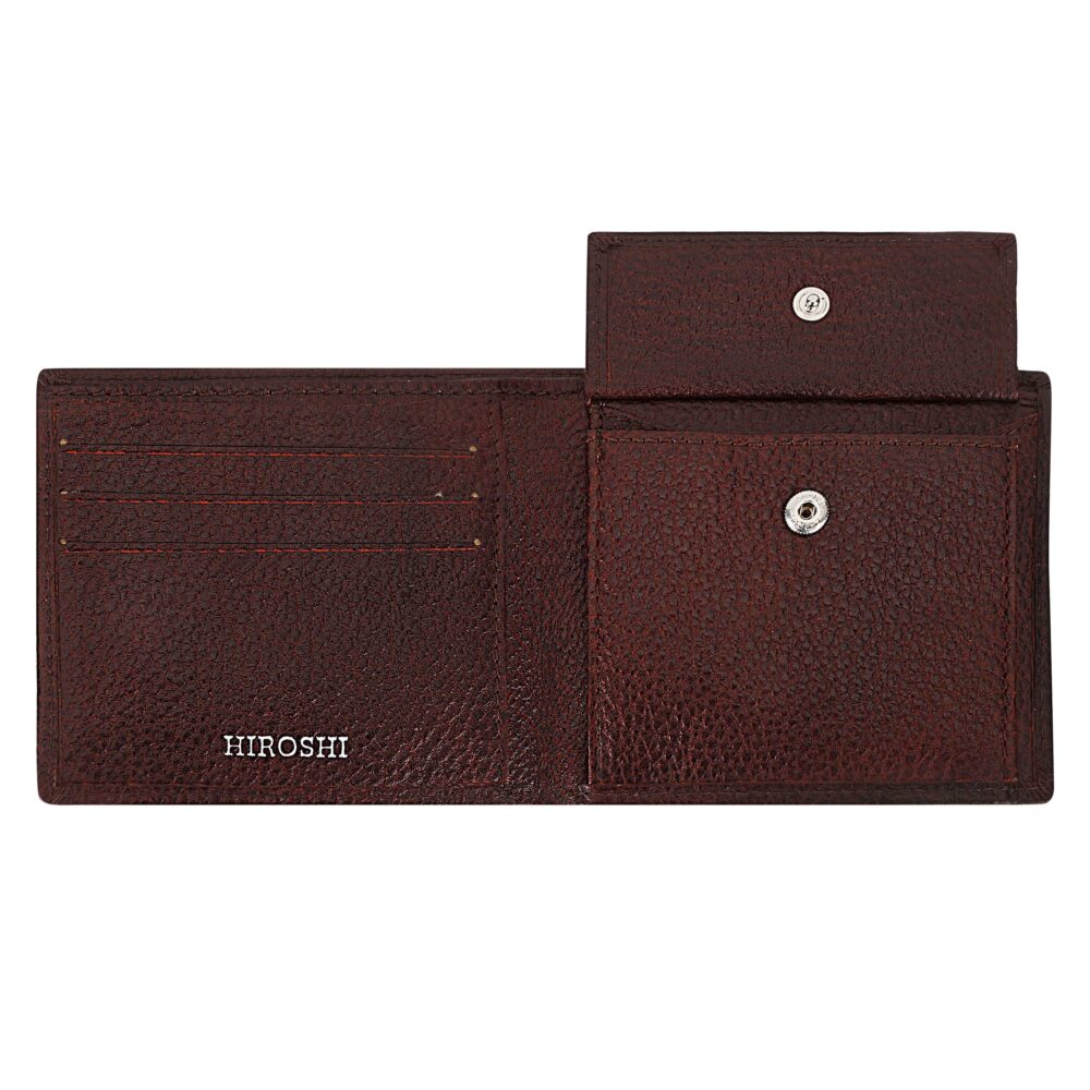 Brown Bi Fold Wallet - Image 7