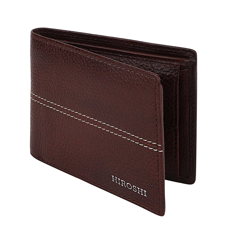 Brown Bi Fold Wallet - Image 8