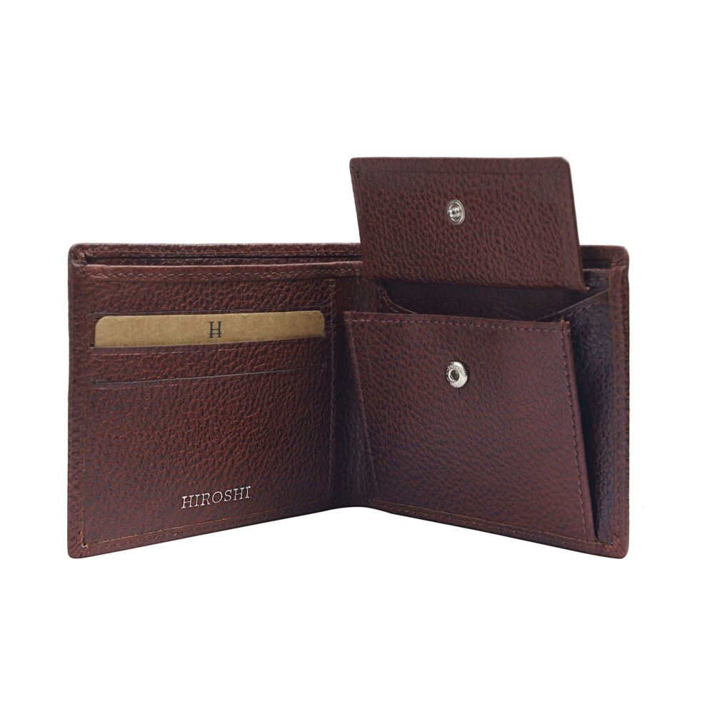 Tan Bi Fold Wallet - Image 5