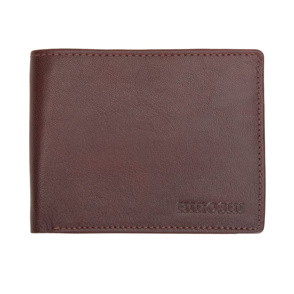 Dwane Wine Bi Fold Wallet - Image 2