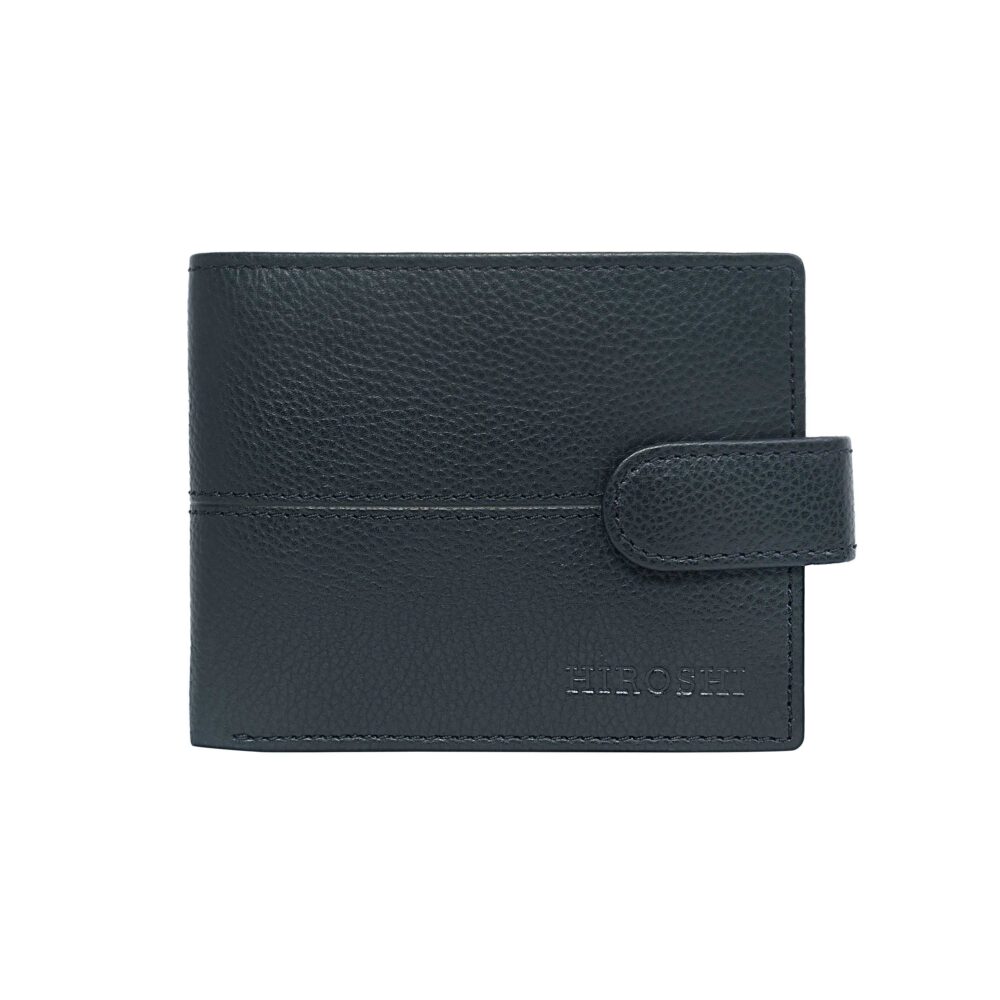 Ivaan Black Bi Fold Wallet
