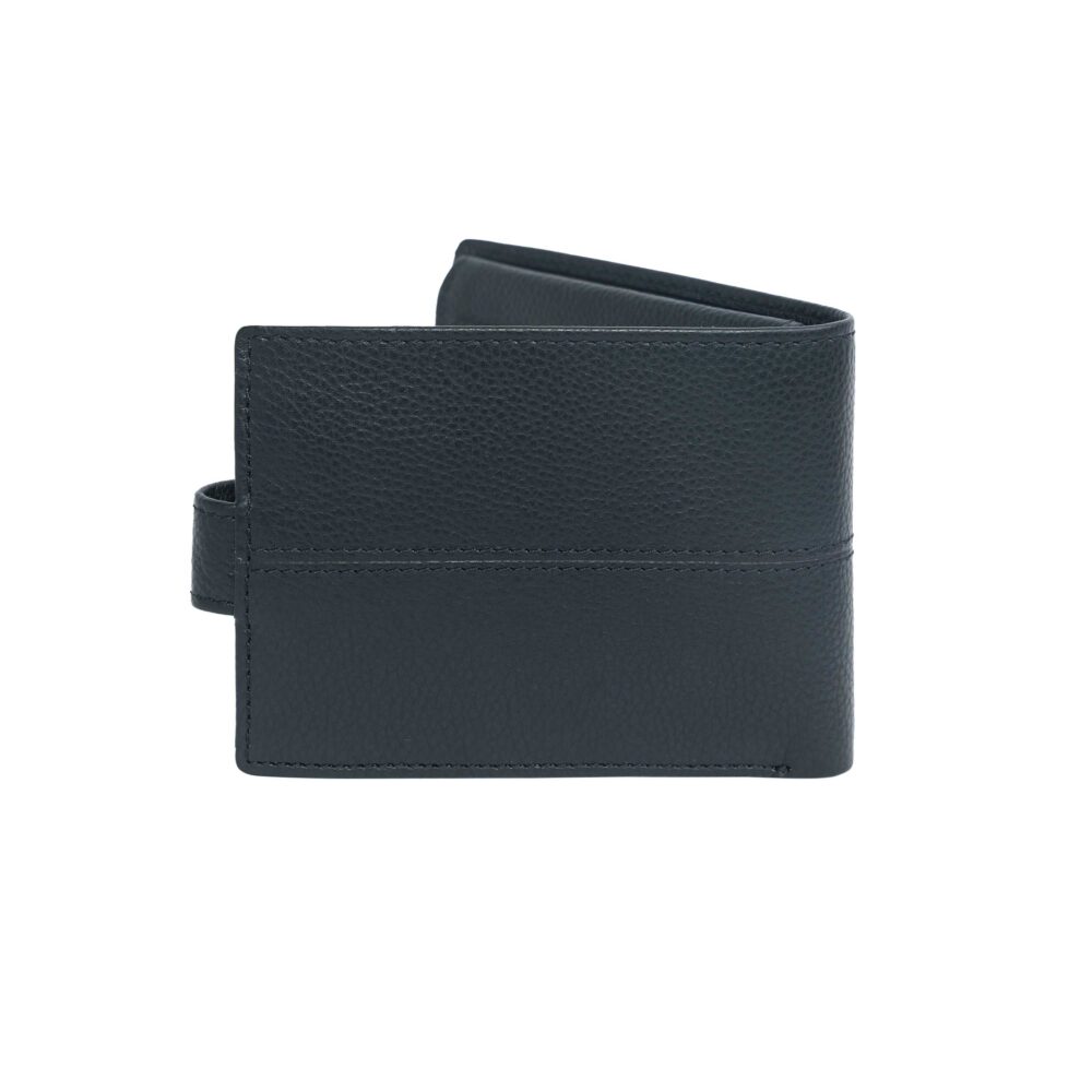 Ivaan Black Bi Fold Wallet - Image 2
