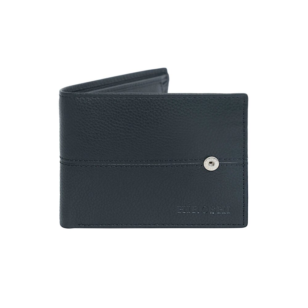 Ivaan Black Bi Fold Wallet - Image 3