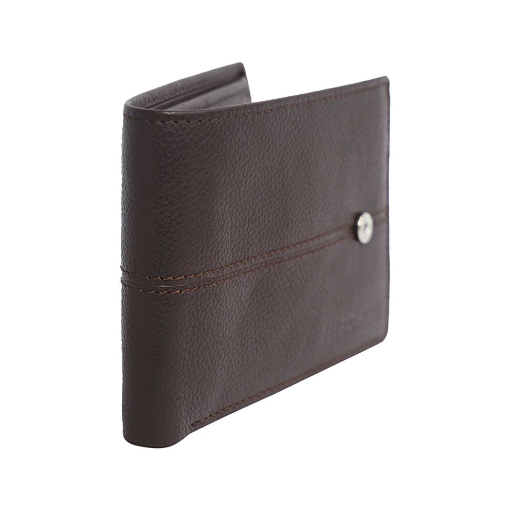 Ivaan Brown Bi Fold Wallet - Image 4