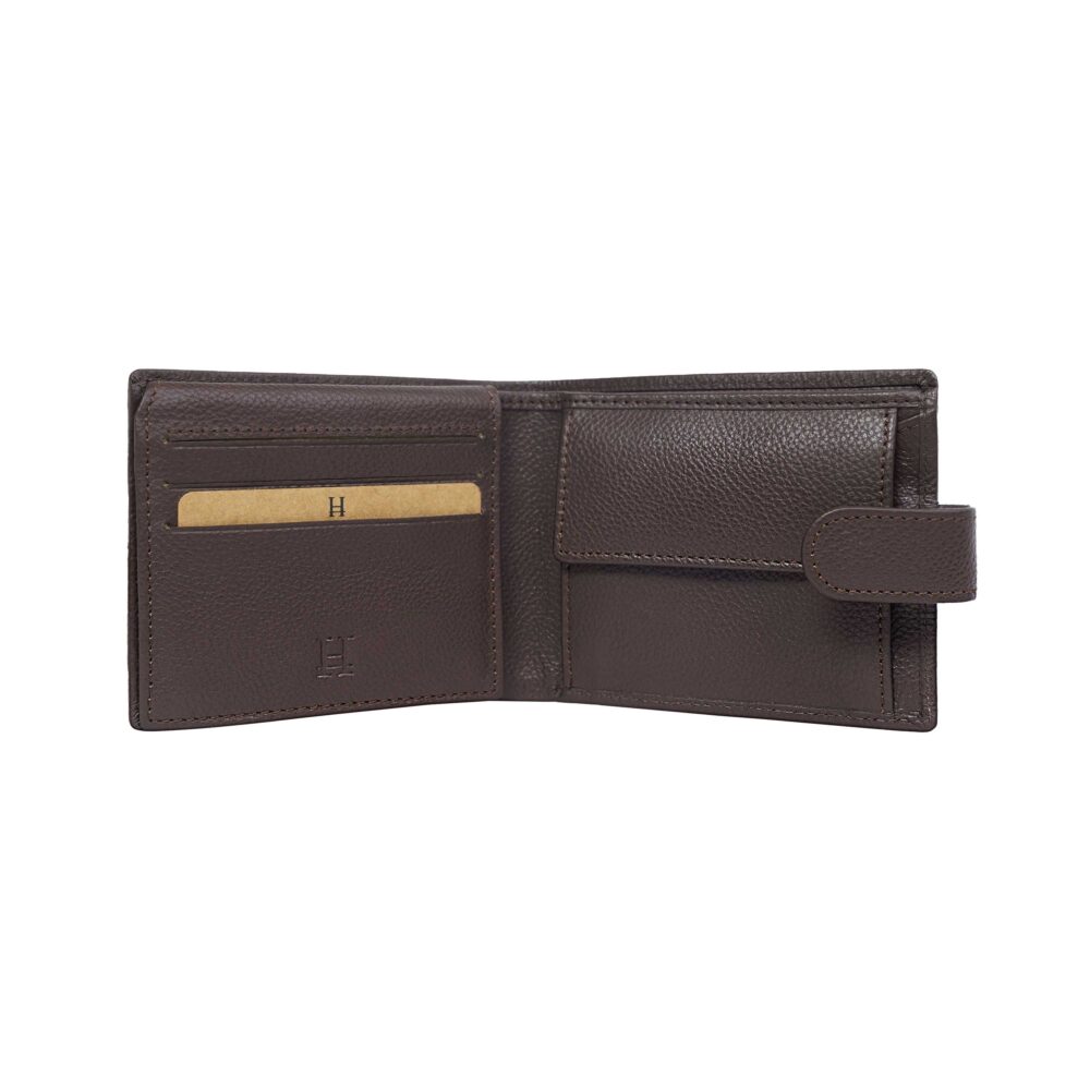 Ivaan Brown Bi Fold Wallet - Image 5