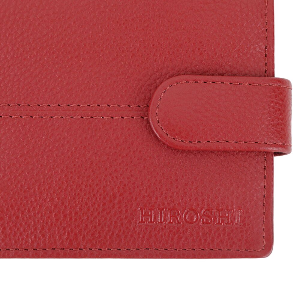 Ivaan Red Bi Fold Wallet - Image 3