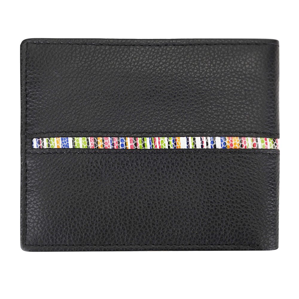 Paul Black Bi Fold Wallet - Image 4