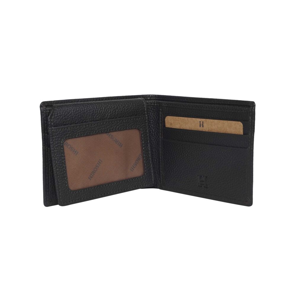 Roger Dark Brown Bi Fold Wallet - Image 4