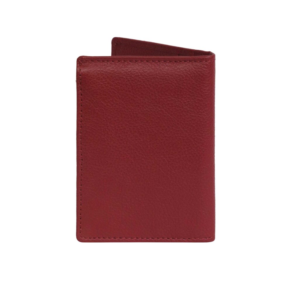 Alex Red Bi Fold Wallet - Image 2