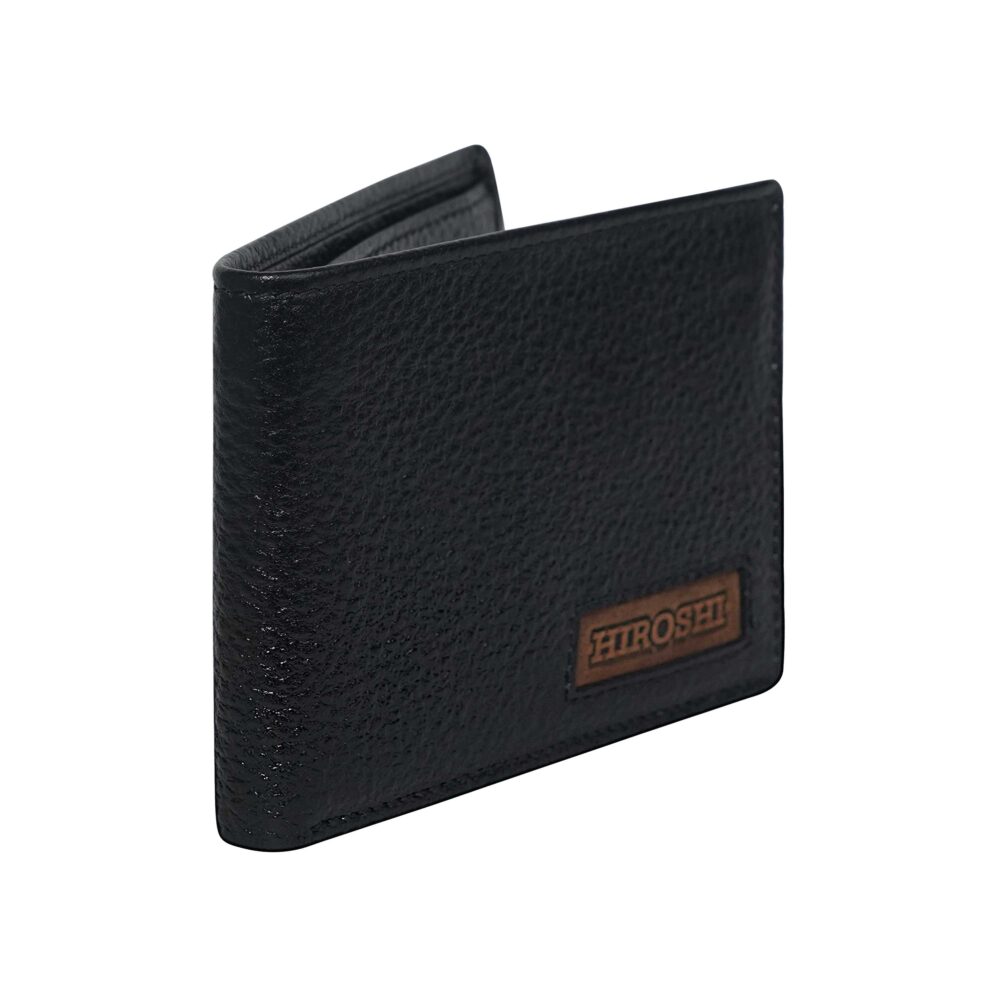 Mumbai Black Bi Fold Wallet - Image 2