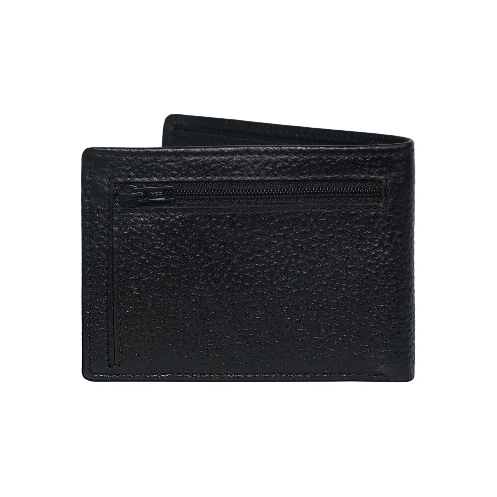 Mumbai Black Bi Fold Wallet - Image 3