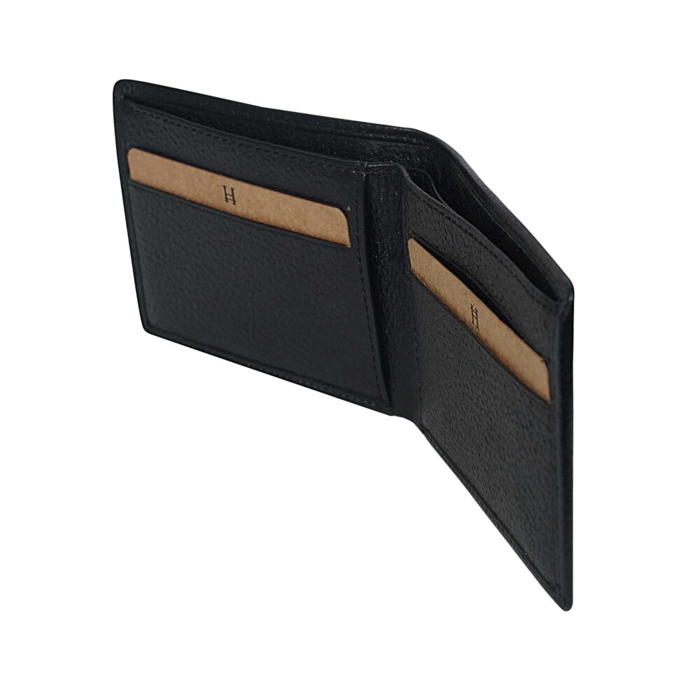 Mumbai Black Bi Fold Wallet - Image 5