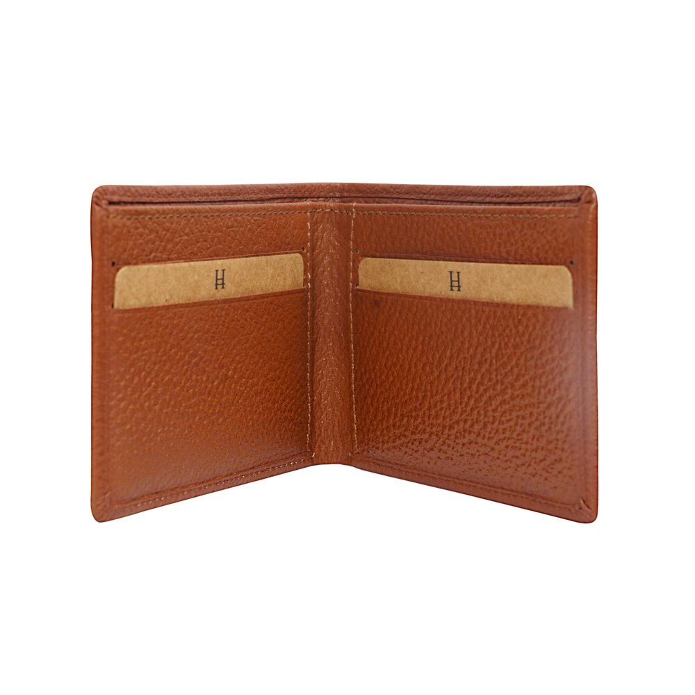 Mumbai Tan Bi Fold Wallet - Image 4