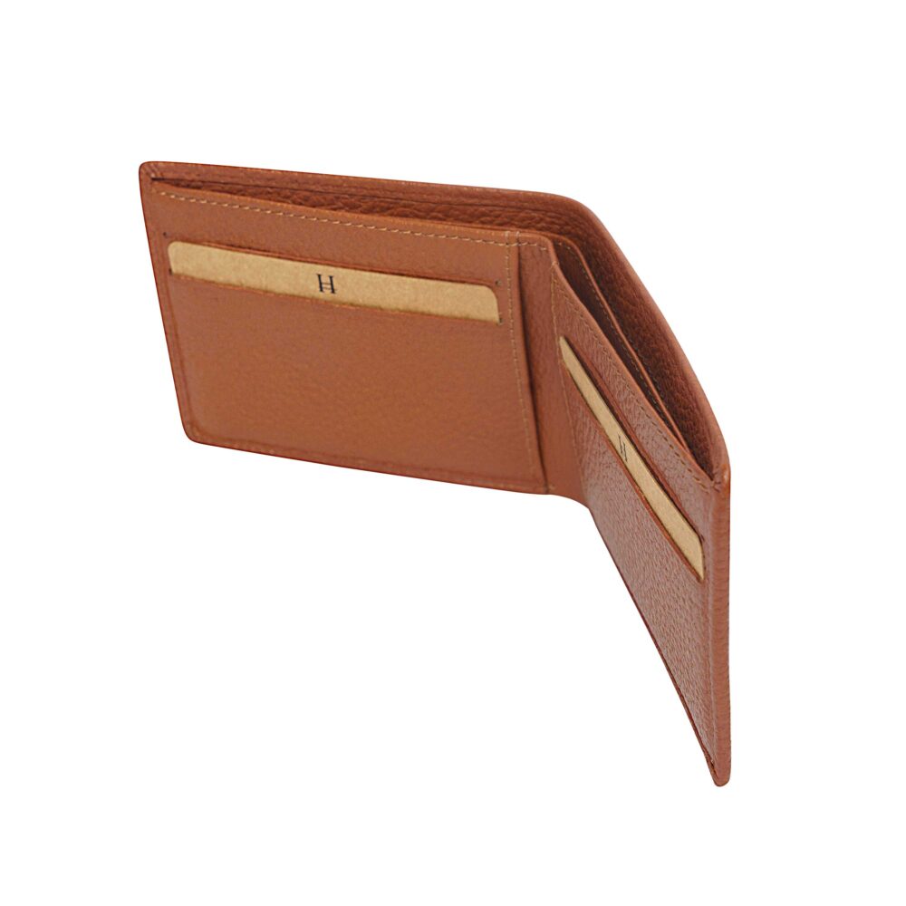 Mumbai Tan Bi Fold Wallet - Image 5