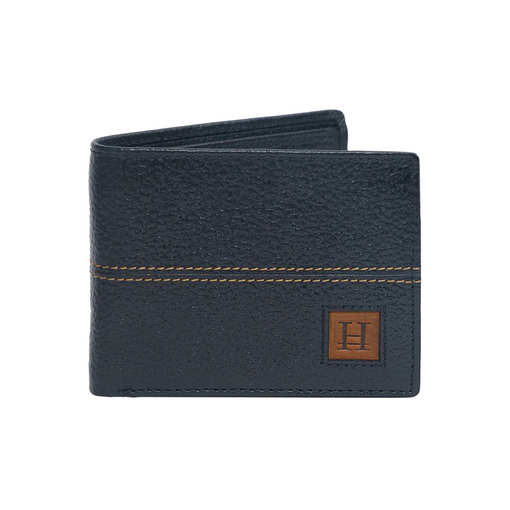 Polo Black Bi Fold Wallet