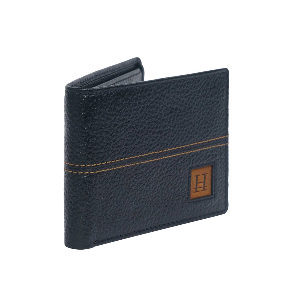 Polo Black Bi Fold Wallet - Image 2