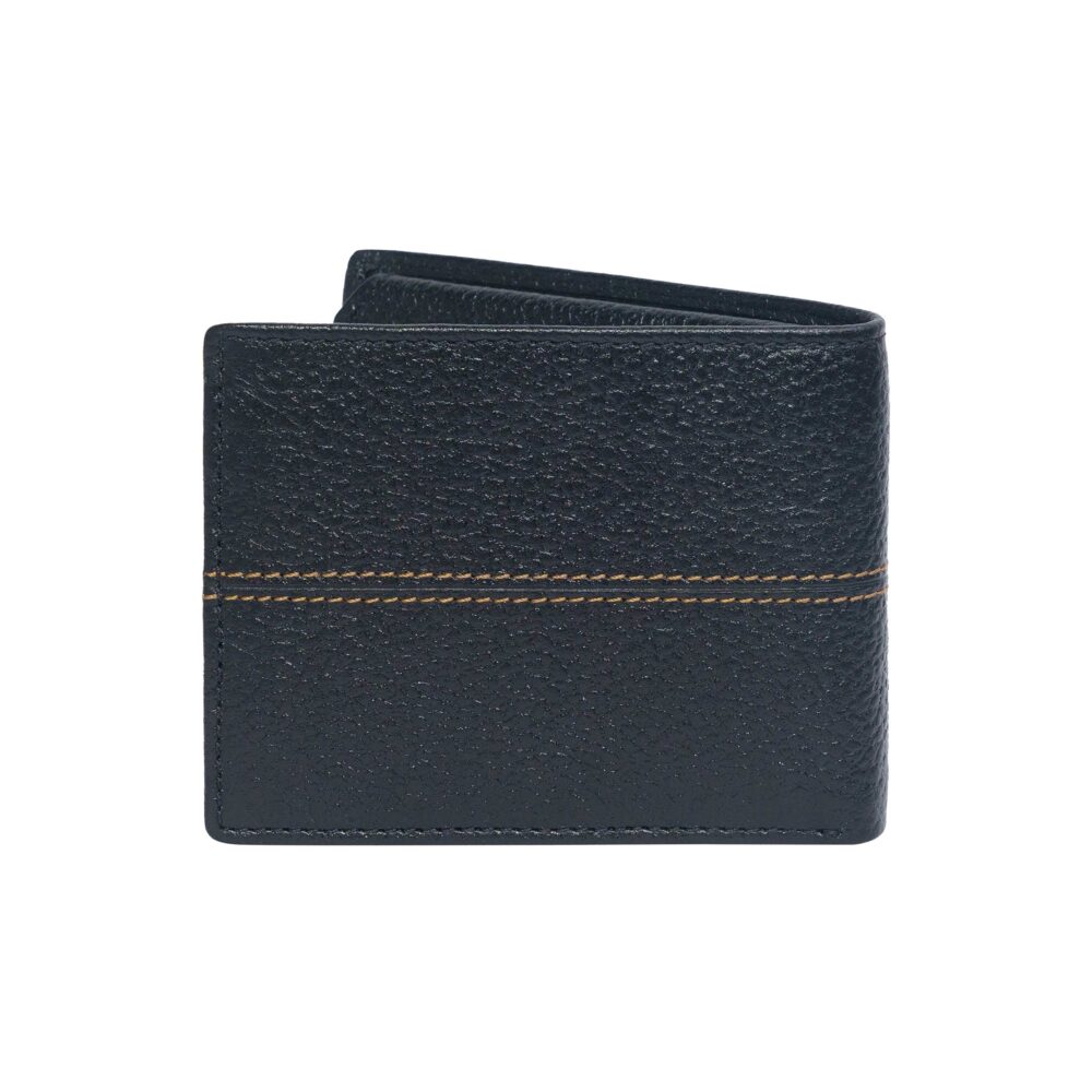 Polo Black Bi Fold Wallet - Image 3