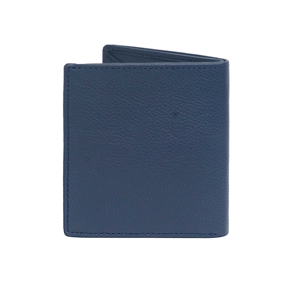 Navy Bi Fold Wallet - Image 3