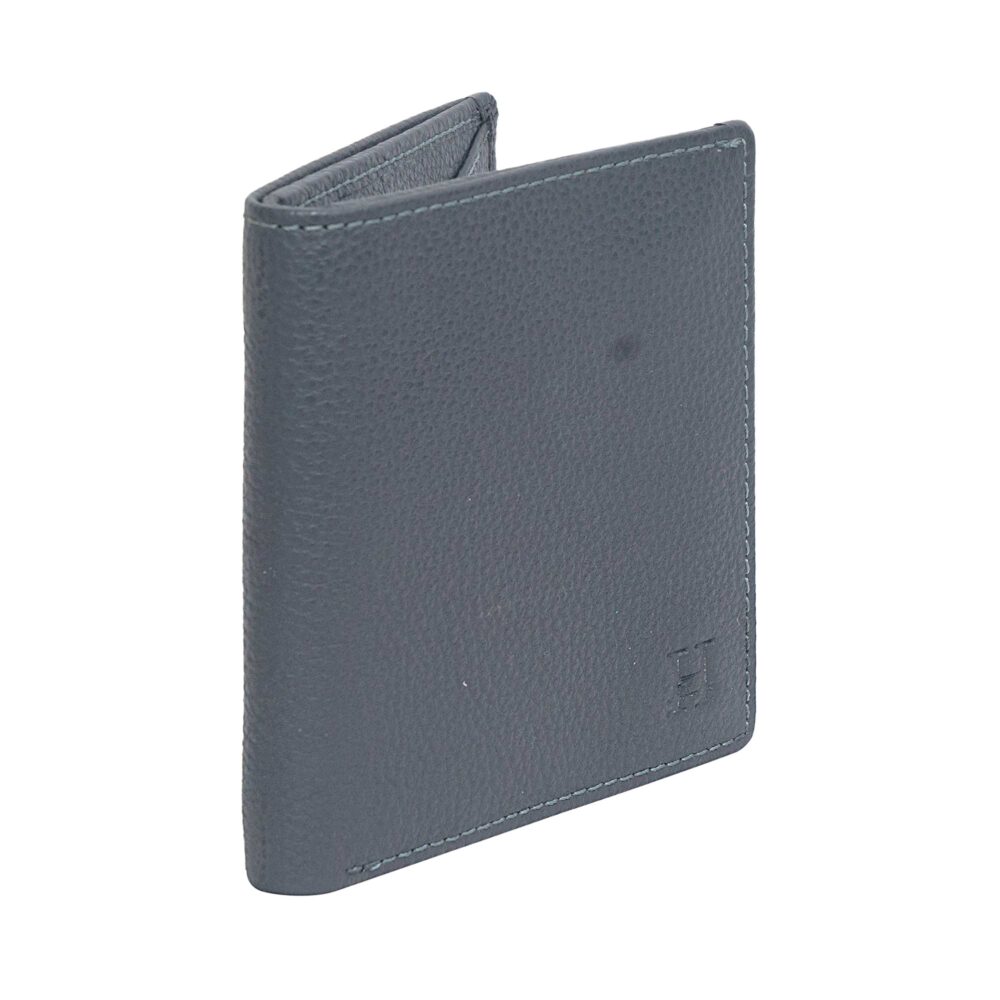 Grey Bi Fold Wallet - Image 2
