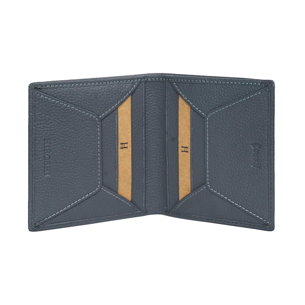 Grey Bi Fold Wallet - Image 4