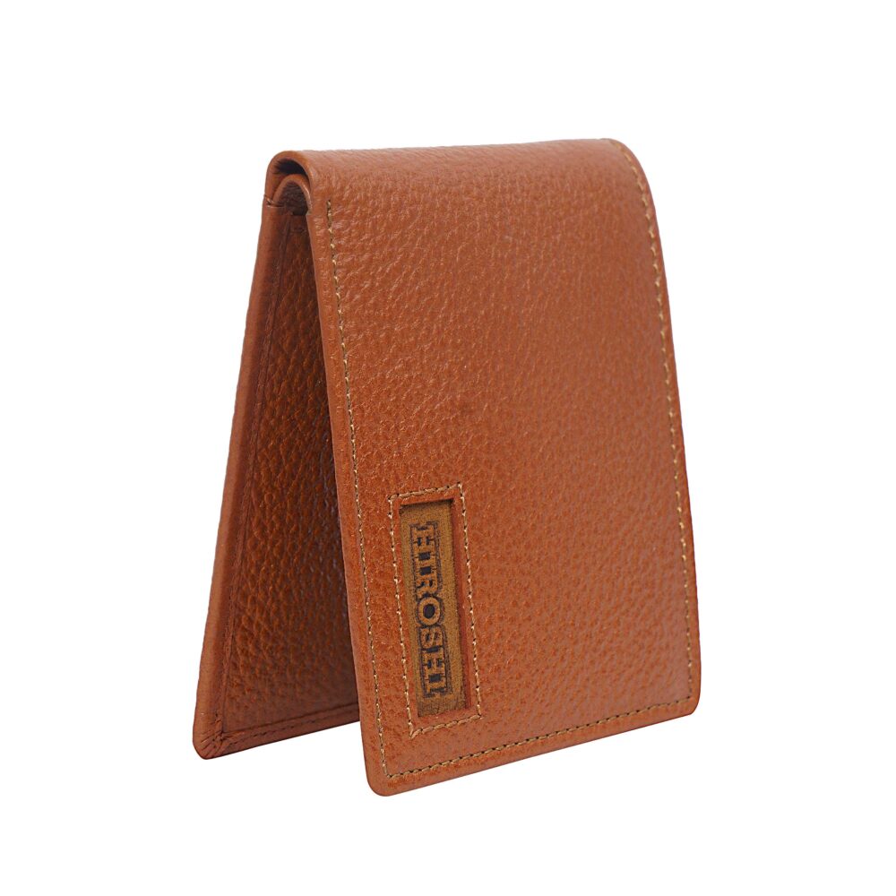 Mumbai Tan Bi Fold Wallet - Image 6