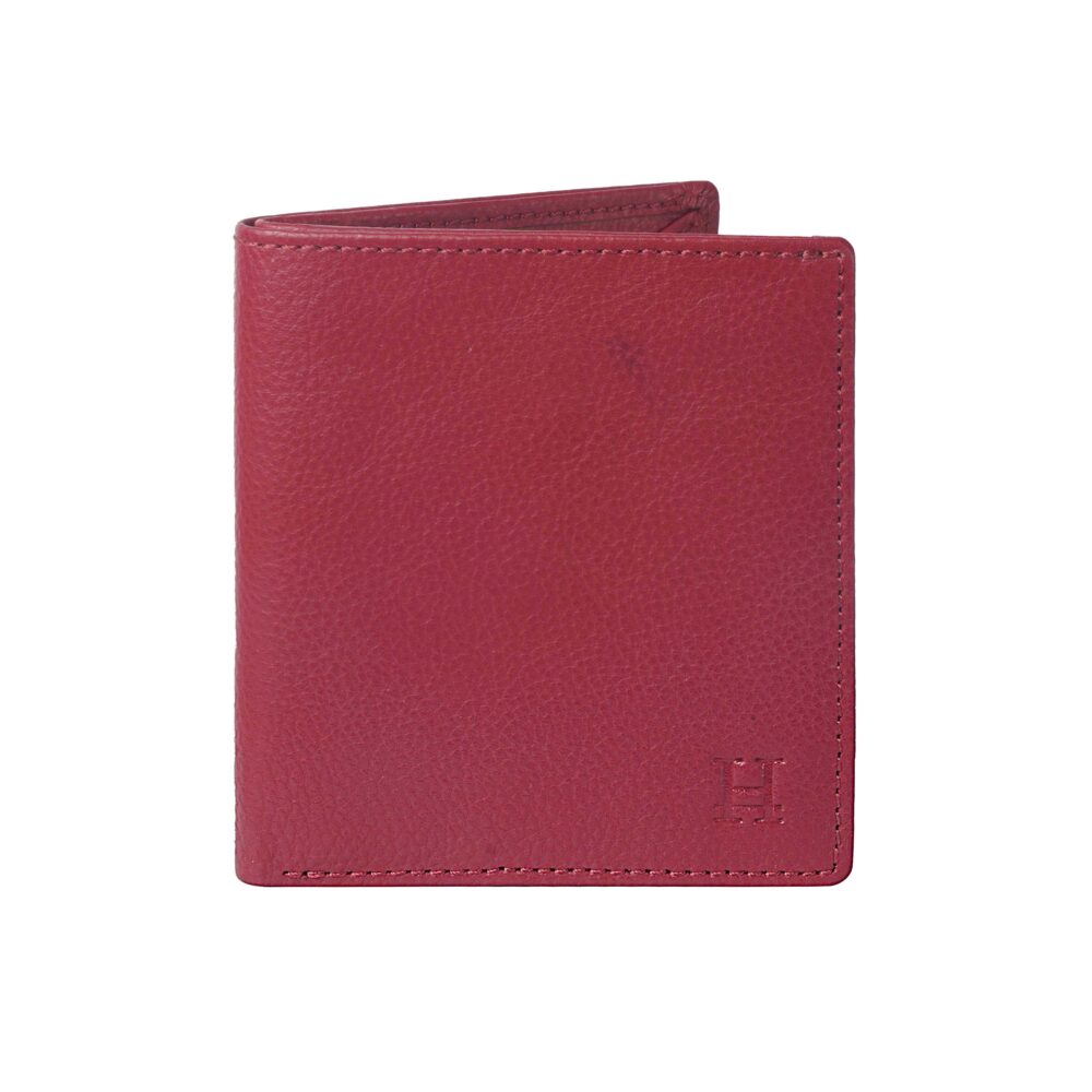 Red Bi Fold Wallet