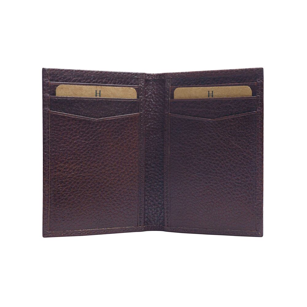 Denver Brown Bi Fold Business Wallet - Image 4