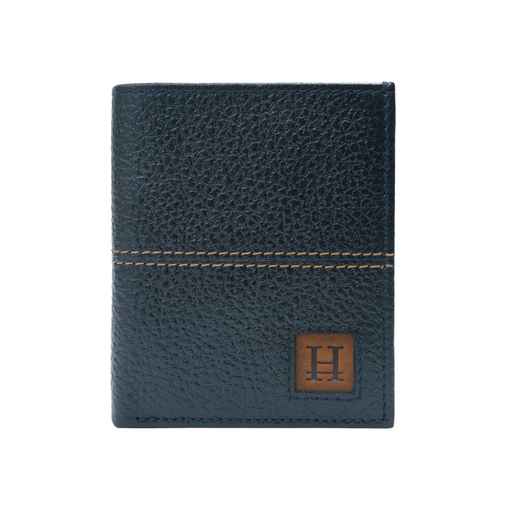 Black Bi Fold Business Cards Wallet