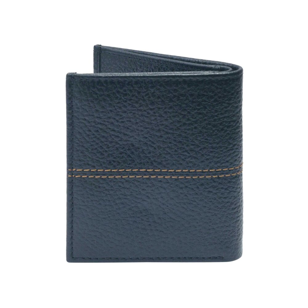 Black Bi Fold Business Cards Wallet - Image 3