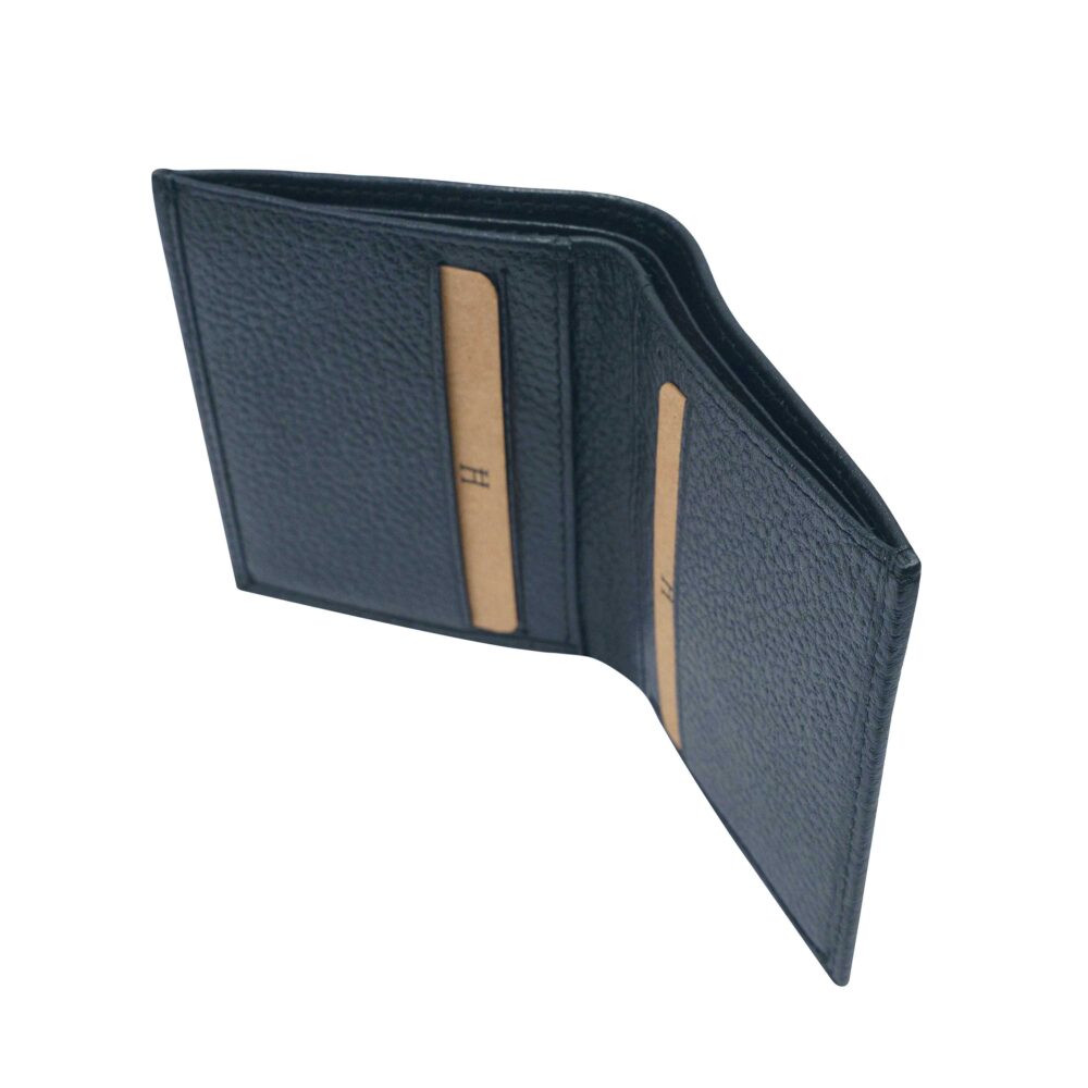 Black Bi Fold Business Cards Wallet - Image 5