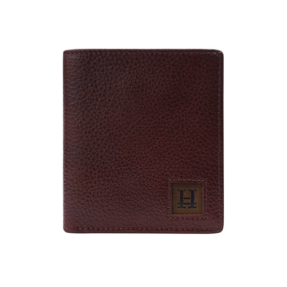 Tan Bi Fold Business Wallet
