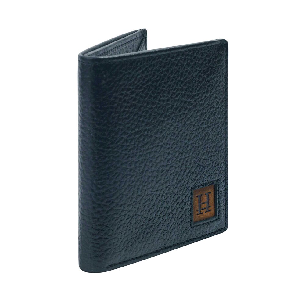 Black Bi Fold Business Wallet - Image 3