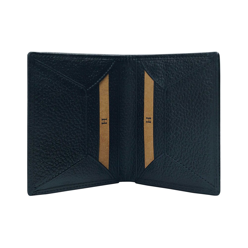 Black Bi Fold Business Wallet - Image 5