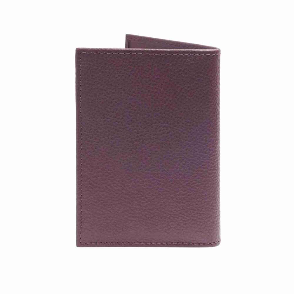 Wine Bi Fold Business Cards Wallet - Image 2