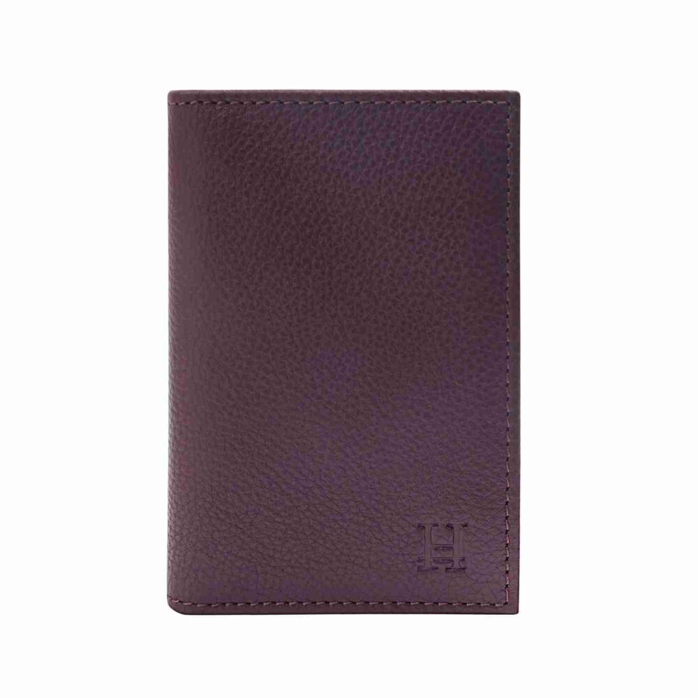 Wine Bi Fold Business Cards Wallet - Image 5