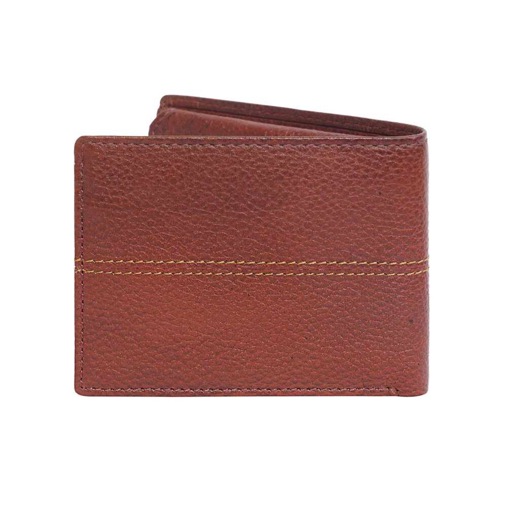 Polo Tan Bi Fold Wallet - Image 3