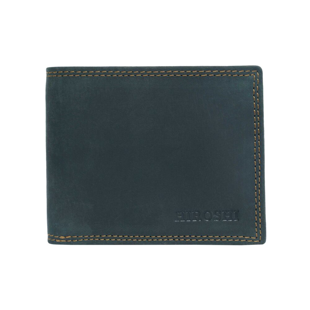 Osaka Black Bi Fold Wallet - Image 3