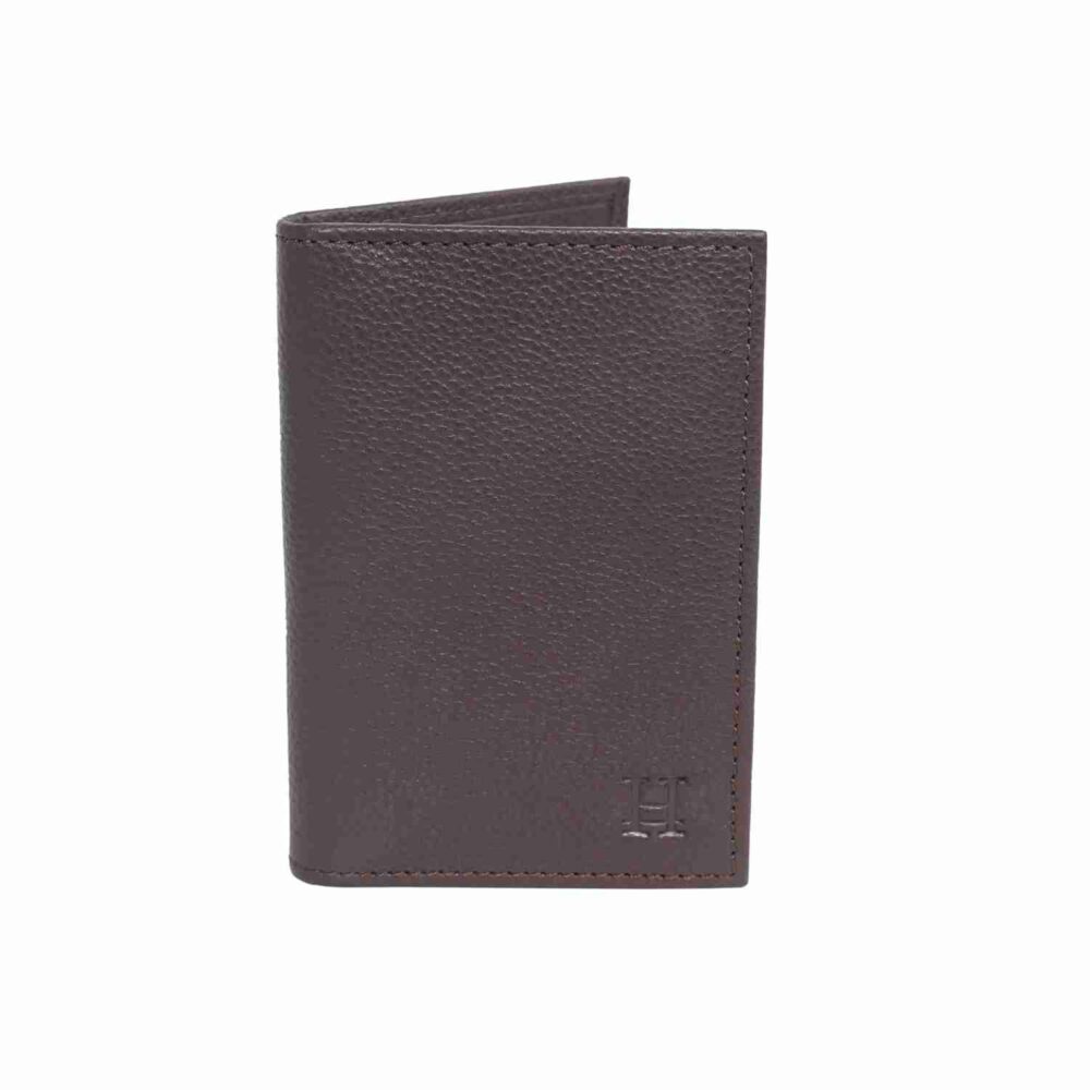 Brown Bi Fold Business Cards Wallet