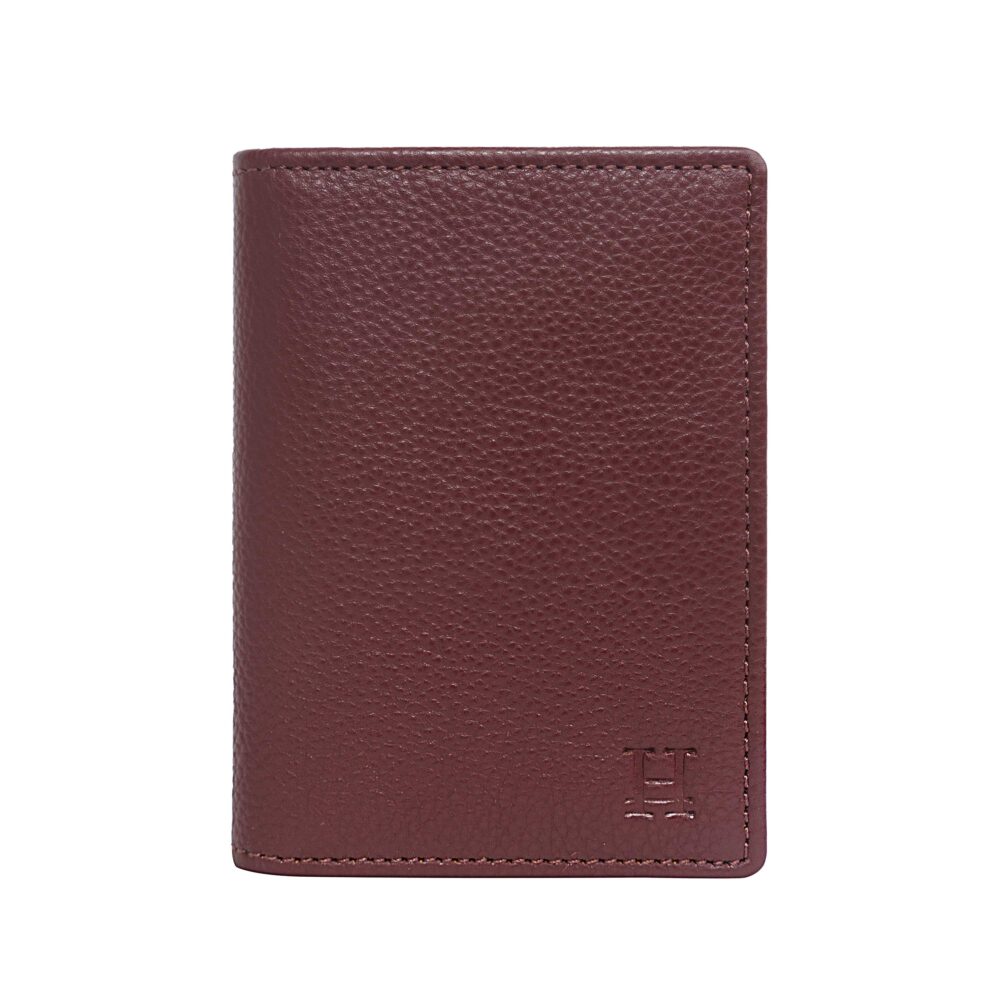 Alex Wine Bi Fold Wallet