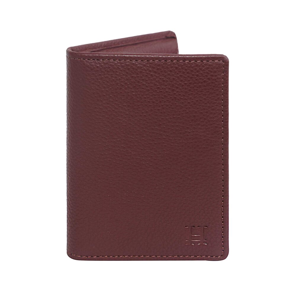 Alex Wine Bi Fold Wallet - Image 2