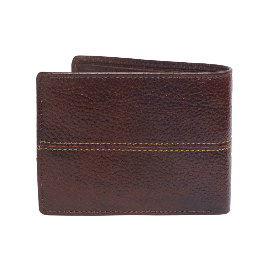 Marco Brown Bi Fold Wallet - Image 3