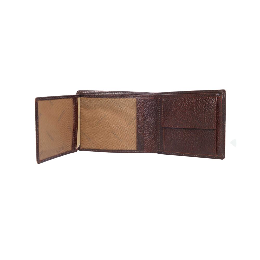 Marco Brown Bi Fold Wallet - Image 5