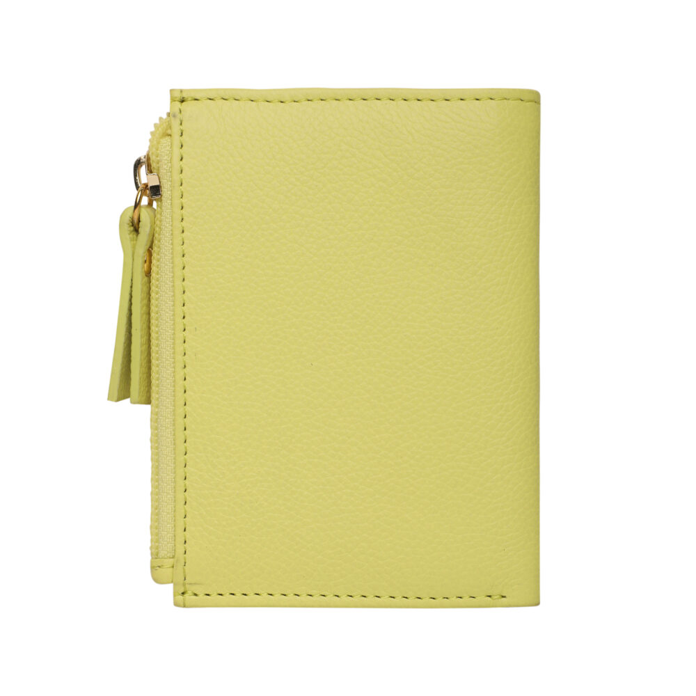 Hiroshi Genuine Leather Ladies Minimal Coral Purse - Image 4